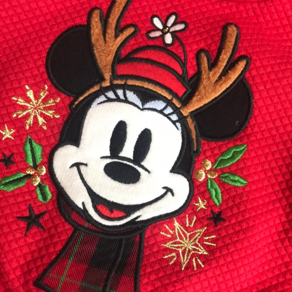 Excellent Minnie Mouse Embossed Sweatshirt - Picture 6 of 6